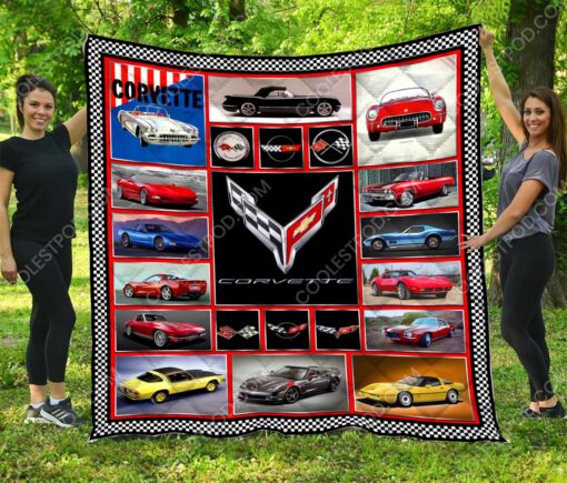 Buy Chevrolet Corvette Quilt Blanket & Quilt Bedding Set Great Customized Blanket Gifts For Birthday Christmas Thanksgiving