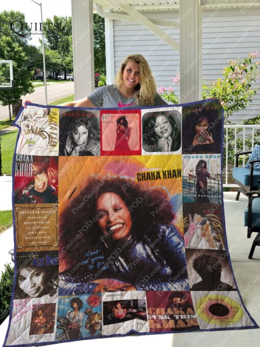 Buy Chaka Khan Albums Quilt Blanket & Quilt Bedding Set For Fans Ver 17