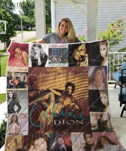 Buy Celine Dion Albums Quilt Blanket & Quilt Bedding Set For Fans Ver 17