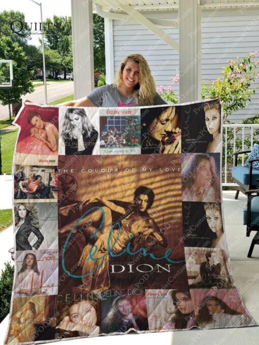 Buy Celine Dion Albums Quilt Blanket & Quilt Bedding Set For Fans Ver 17