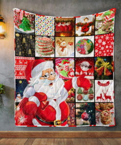 Buy Christmas Vibes Quilt Blanket & Quilt Bedding Set Great Customized Gifts For Birthday Christmas Thanksgiving