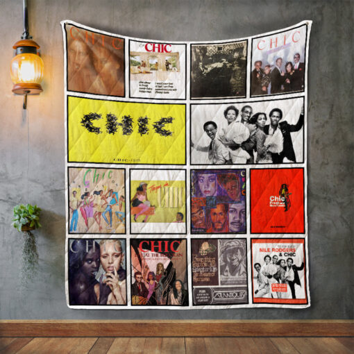 Buy Chic Album Covers Quilt Blanket & Quilt Bedding Set