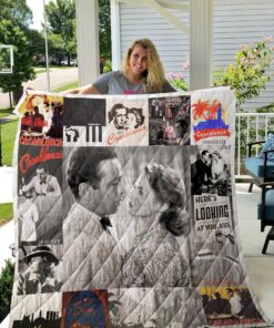 Buy Casablanca Poster Quilt Blanket & Quilt Bedding Set