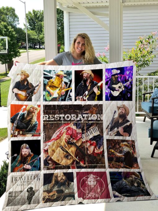 Buy Chris Stapleton Albums Quilt Blanket & Quilt Bedding Set Ver 13