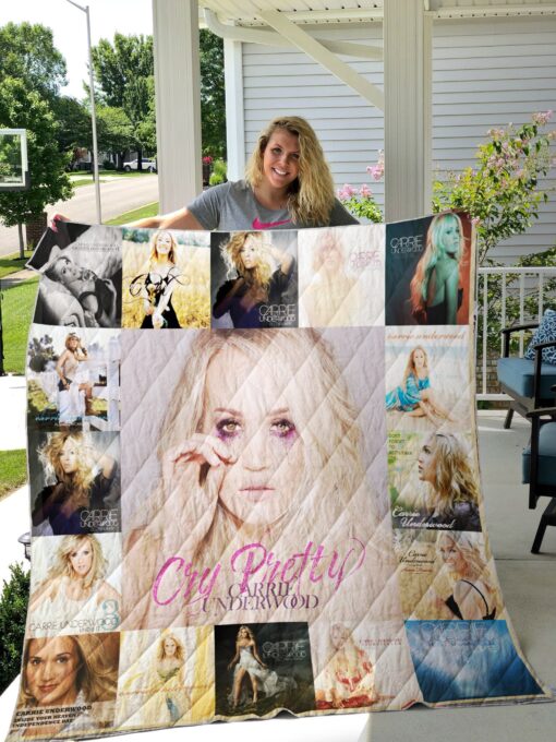 Buy Carrie Underwood Albums Quilt Blanket & Quilt Bedding Set For Fans Ver 17