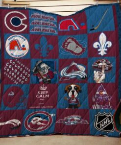 Buy Colorado Avalanche Quilt Blanket & Quilt Bedding Set Fan Made