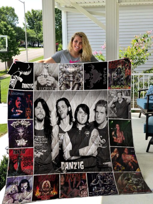 Buy Danzig Band Quilt Blanket & Quilt Bedding Set