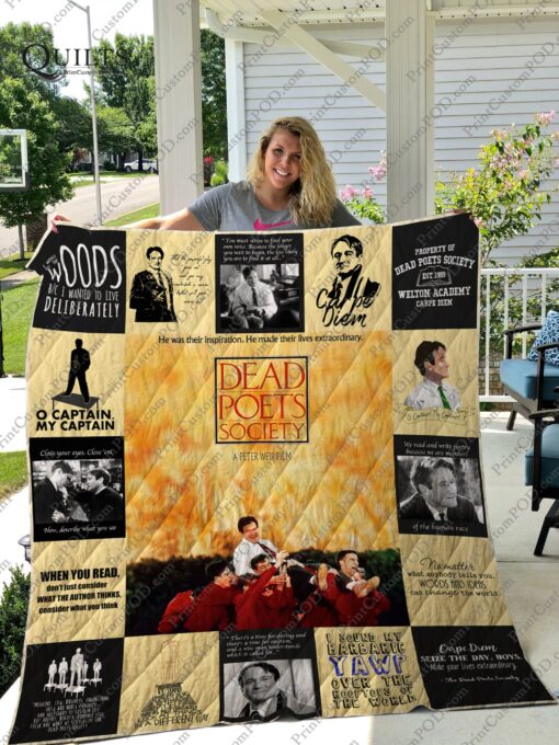 Buy Dead Poets Society Quilt Blanket & Quilt Bedding Set