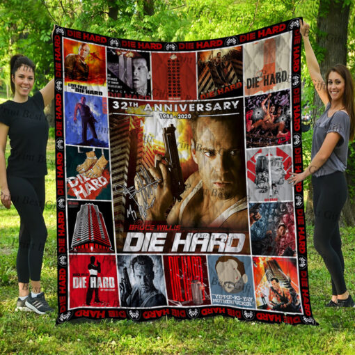 Buy Die Hard Poster Quilt Blanket & Quilt Bedding Set Ver 3