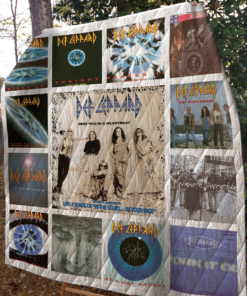 Buy Def Leppard Albums Quilt Blanket & Quilt Bedding Set 02