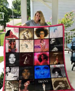 Buy Diana Ross Quilt Blanket & Quilt Bedding Set 01