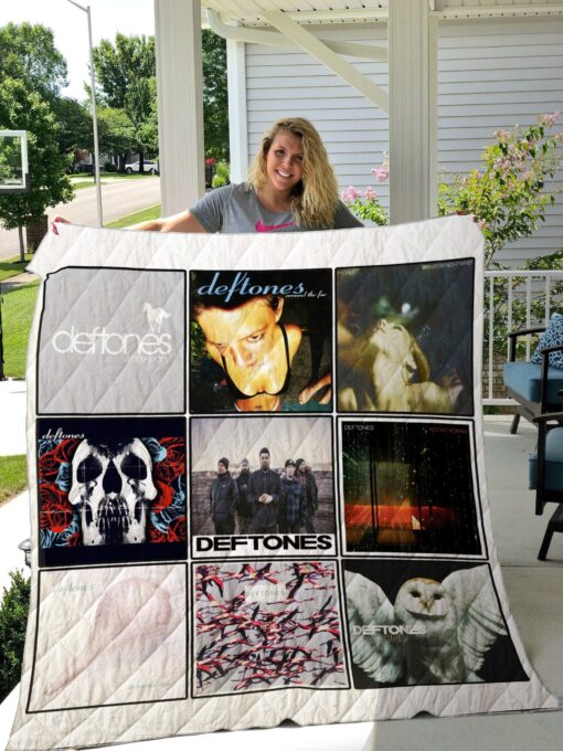 Buy Deftones Quilt Blanket & Quilt Bedding Set 01