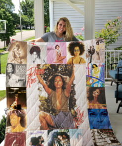 Buy Diana Ross Quilt Blanket & Quilt Bedding Set For Fans Ver 17