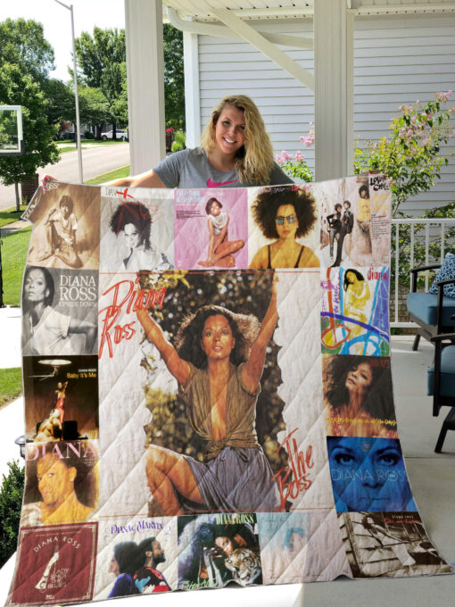 Buy Diana Ross Quilt Blanket & Quilt Bedding Set For Fans Ver 17