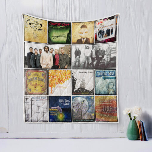 Buy Counting Crows Quilt Blanket & Quilt Bedding Set