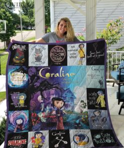 Buy Coraline Animation Movie Plus Size Quilt Blanket & Quilt Bedding Set