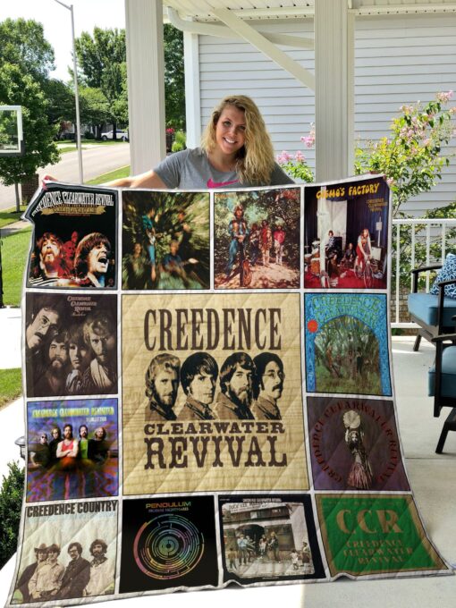 Buy Creedence Clearwater Revival Quilt Blanket & Quilt Bedding Set