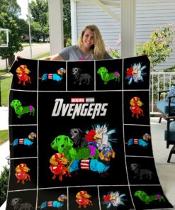 Buy Dachshund Avengers Quilt Blanket & Quilt Bedding Set Great Customized Blanket Gifts For Birthday Christmas Thanksgiving