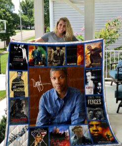 Buy Denzel Washington Quilt Blanket & Quilt Bedding Set 02