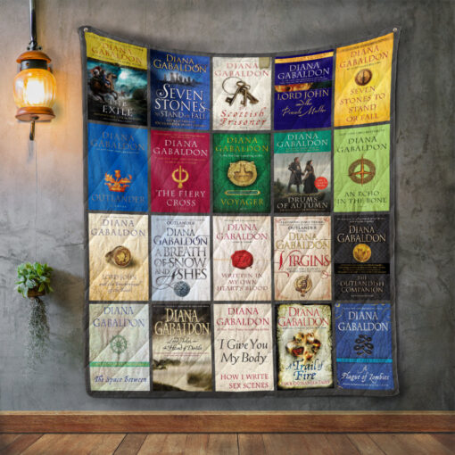 Buy Diana Gabaldon Books Quilt Blanket & Quilt Bedding Set