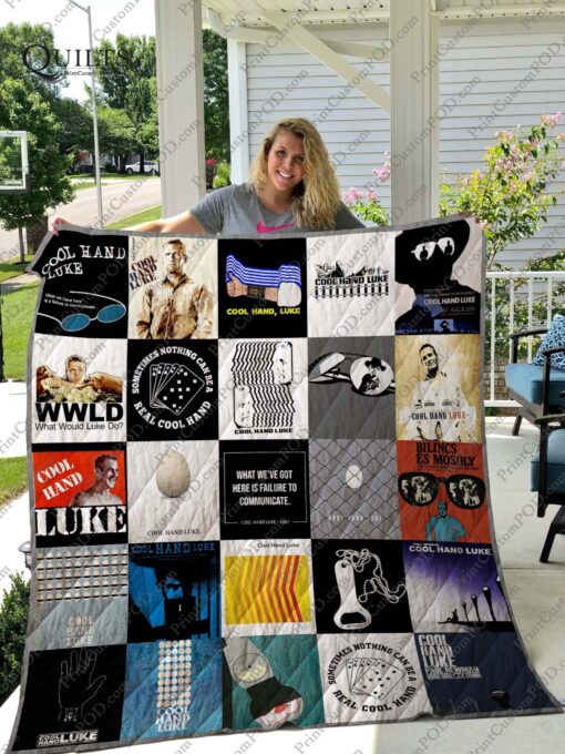 Buy Cool Hand Luke What Would Luke Do Quilt Blanket & Quilt Bedding Set Great Customized Blanket Gifts For Birthday Christmas Thanksgiving