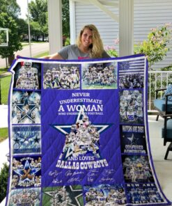 Buy Dallas Cowboys Quilt Blanket & Quilt Bedding Set 03