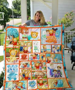 Buy Daniel Tiger'S Neighborhood Quilt Blanket & Quilt Bedding Set