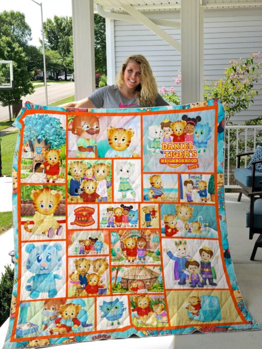 Buy Daniel Tiger'S Neighborhood Quilt Blanket & Quilt Bedding Set