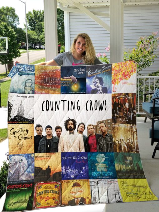 Buy Counting Crows Style 2 Quilt Blanket & Quilt Bedding Set