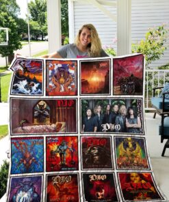 Buy Dio Album Covers Quilt Blanket & Quilt Bedding Set