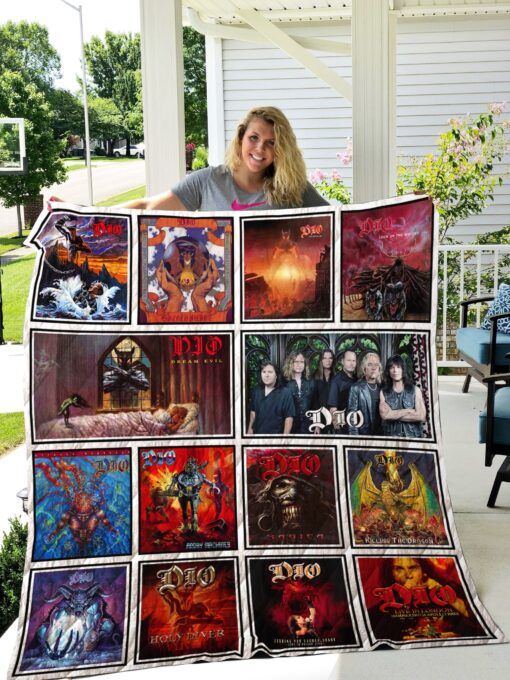 Buy Dio Album Covers Quilt Blanket & Quilt Bedding Set