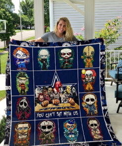 Buy Dalas Cowboys Horror Friend Quilt Blanket & Quilt Bedding Set