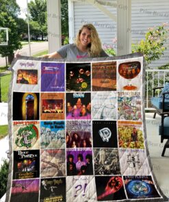 Buy Deep Purple Albums Cover Poster Quilt Blanket & Quilt Bedding Set Great Customized Blanket Gifts For Birthday Christmas Thanksgiving