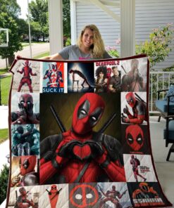 Buy Deadpool Quilt Blanket & Quilt Bedding Set