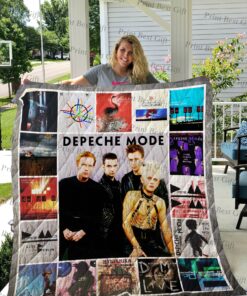 Buy Depeche Mode Albums Cover Poster Quilt Blanket & Quilt Bedding Set Ver 3