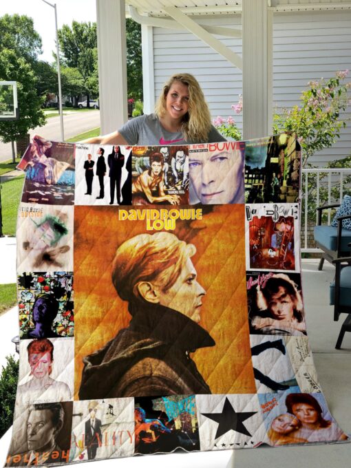 Buy David Bowie Albums Quilt Blanket & Quilt Bedding Set For Fans Ver 17