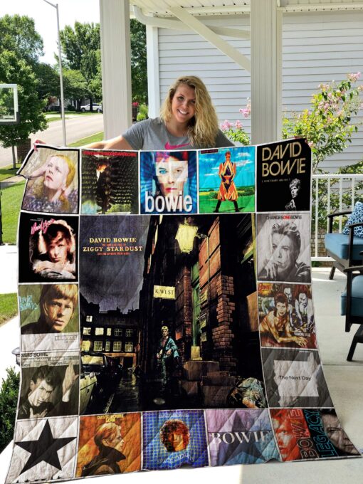 Buy David Bowie Quilt Blanket & Quilt Bedding Set 01134