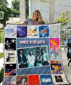 Buy Dire Straits Albums Cover Poster Quilt Blanket & Quilt Bedding Set