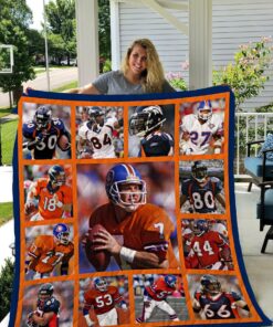 Buy Denver Broncos Legends Quilt Blanket & Quilt Bedding Set