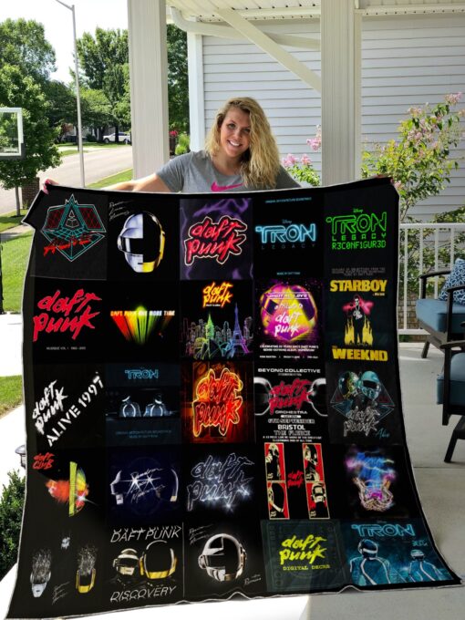 Buy Daft Punk Quilt Blanket & Quilt Bedding Set 0683