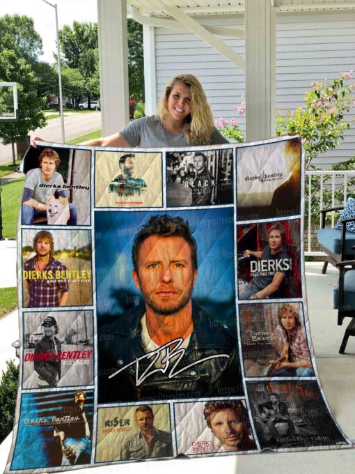 Buy Dierks Bentley Quilt Blanket & Quilt Bedding Set 01