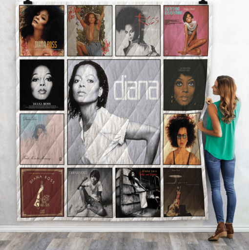 Buy Diana Ross Albums Quilt Blanket & Quilt Bedding Set 01