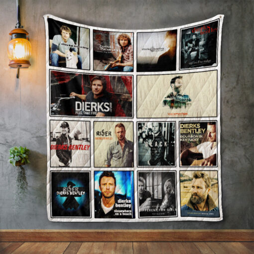 Buy Dierks Bentley Album Covers Quilt Blanket & Quilt Bedding Set