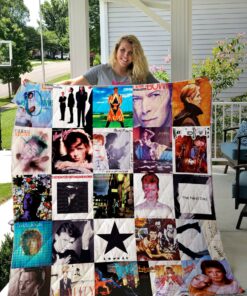 Buy David Bowie Albums Quilt Blanket & Quilt Bedding Set For Fans Ver 25