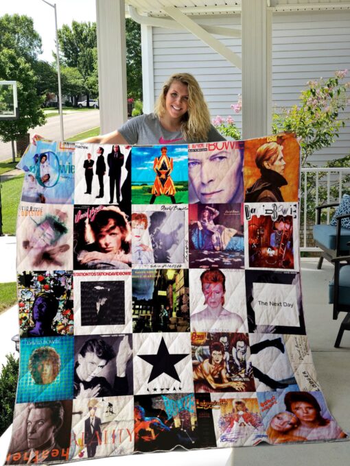 Buy David Bowie Albums Quilt Blanket & Quilt Bedding Set For Fans Ver 25