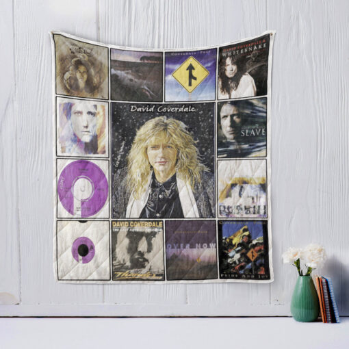 Buy David Coverdale Quilt Blanket & Quilt Bedding Set