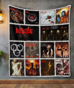 Buy Deicide Album Covers Quilt Blanket & Quilt Bedding Set