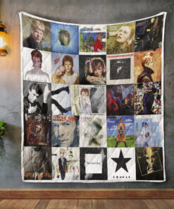 Buy David Bowie Style 2 Album Covers Quilt Blanket & Quilt Bedding Set