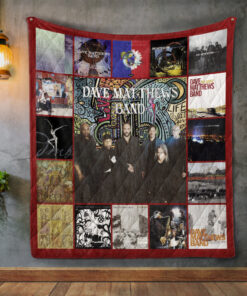 Buy Dave Matthews Band Style 2 Album Covers Quilt Blanket & Quilt Bedding Set