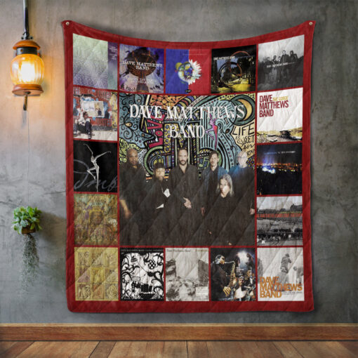 Buy Dave Matthews Band Style 2 Album Covers Quilt Blanket & Quilt Bedding Set